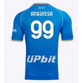 SSC Napoli Frank Anguissa #99 Hjemmebanetrøje 2023-24 Kortærmet