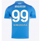 SSC Napoli Frank Anguissa #99 Hjemmebanetrøje 2024-25 Kortærmet