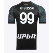 SSC Napoli Frank Anguissa #99 Tredjetrøje 2023-24 Kortærmet