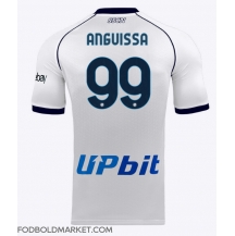 SSC Napoli Frank Anguissa #99 Udebanetrøje 2023-24 Kortærmet