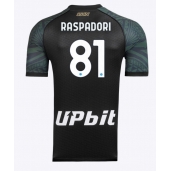 SSC Napoli Giacomo Raspadori #81 Tredjetrøje 2023-24 Kortærmet