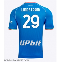 SSC Napoli Jesper Lindstrom #29 Hjemmebanetrøje 2023-24 Kortærmet