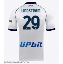 SSC Napoli Jesper Lindstrom #29 Udebanetrøje 2023-24 Kortærmet