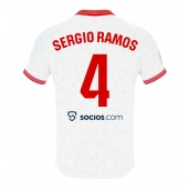 Sevilla Sergio Ramos #4 Hjemmebanetrøje 2023-24 Kortærmet