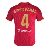 Sevilla Sergio Ramos #4 Udebanetrøje 2023-24 Kortærmet