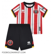 Sheffield United Hjemmebanetrøje Børn 2024-25 Kortærmet (+ Korte bukser)