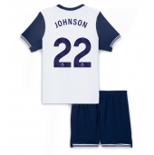 Tottenham Hotspur Brennan Johnson #22 Hjemmebanetrøje Børn 2024-25 Kortærmet (+ Korte bukser)