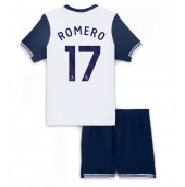 Tottenham Hotspur Cristian Romero #17 Hjemmebanetrøje Børn 2024-25 Kortærmet (+ Korte bukser)