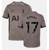 Tottenham Hotspur Cristian Romero #17 Tredjetrøje 2023-24 Kortærmet