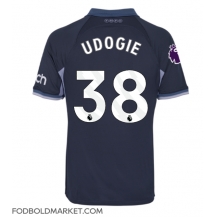 Tottenham Hotspur Destiny Udogie #38 Udebanetrøje 2023-24 Kortærmet