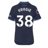 Tottenham Hotspur Destiny Udogie #38 Udebanetrøje Dame 2023-24 Kortærmet