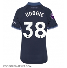 Tottenham Hotspur Destiny Udogie #38 Udebanetrøje Dame 2023-24 Kortærmet