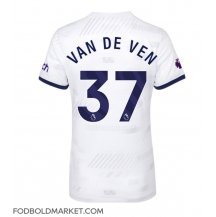 Tottenham Hotspur Micky van de Ven #37 Hjemmebanetrøje Dame 2023-24 Kortærmet