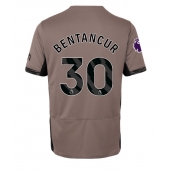 Tottenham Hotspur Rodrigo Bentancur #30 Tredjetrøje Dame 2023-24 Kortærmet