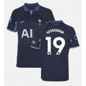 Tottenham Hotspur Ryan Sessegnon #19 Udebanetrøje 2023-24 Kortærmet