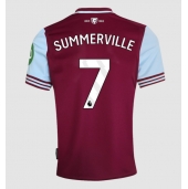 West Ham United Crysencio Summerville #7 Hjemmebanetrøje 2024-25 Kortærmet