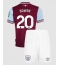 West Ham United Jarrod Bowen #20 Hjemmebanetrøje Børn 2024-25 Kortærmet (+ Korte bukser)