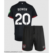 West Ham United Jarrod Bowen #20 Udebanetrøje Børn 2024-25 Kortærmet (+ Korte bukser)