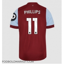 West Ham United Kalvin Phillips #11 Hjemmebanetrøje 2023-24 Kortærmet