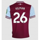 West Ham United Max Kilman #26 Hjemmebanetrøje 2024-25 Kortærmet