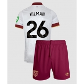 West Ham United Max Kilman #26 Tredjetrøje Børn 2024-25 Kortærmet (+ Korte bukser)