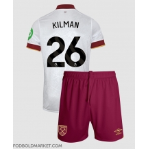 West Ham United Max Kilman #26 Tredjetrøje Børn 2024-25 Kortærmet (+ Korte bukser)