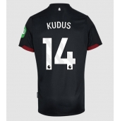 West Ham United Mohammed Kudus #14 Udebanetrøje 2024-25 Kortærmet