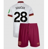 West Ham United Tomas Soucek #28 Tredjetrøje Børn 2024-25 Kortærmet (+ Korte bukser)