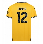 Wolves Matheus Cunha #12 Hjemmebanetrøje 2023-24 Kortærmet