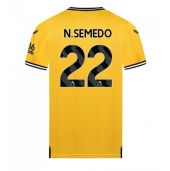 Wolves Nelson Semedo #22 Hjemmebanetrøje 2023-24 Kortærmet