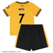 Wolves Pedro Neto #7 Hjemmebanetrøje Børn 2024-25 Kortærmet (+ Korte bukser)